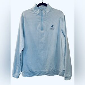 Peter Millar Men’s Troon North Zip Pullover Jacket Shirt Golf Size: Large